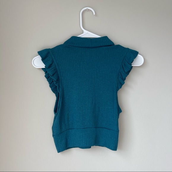 Free People Blue Top - Picture 3 of 6